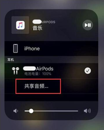 岷县苹果14音频维修点分享iPhone14音频共享设置方法 