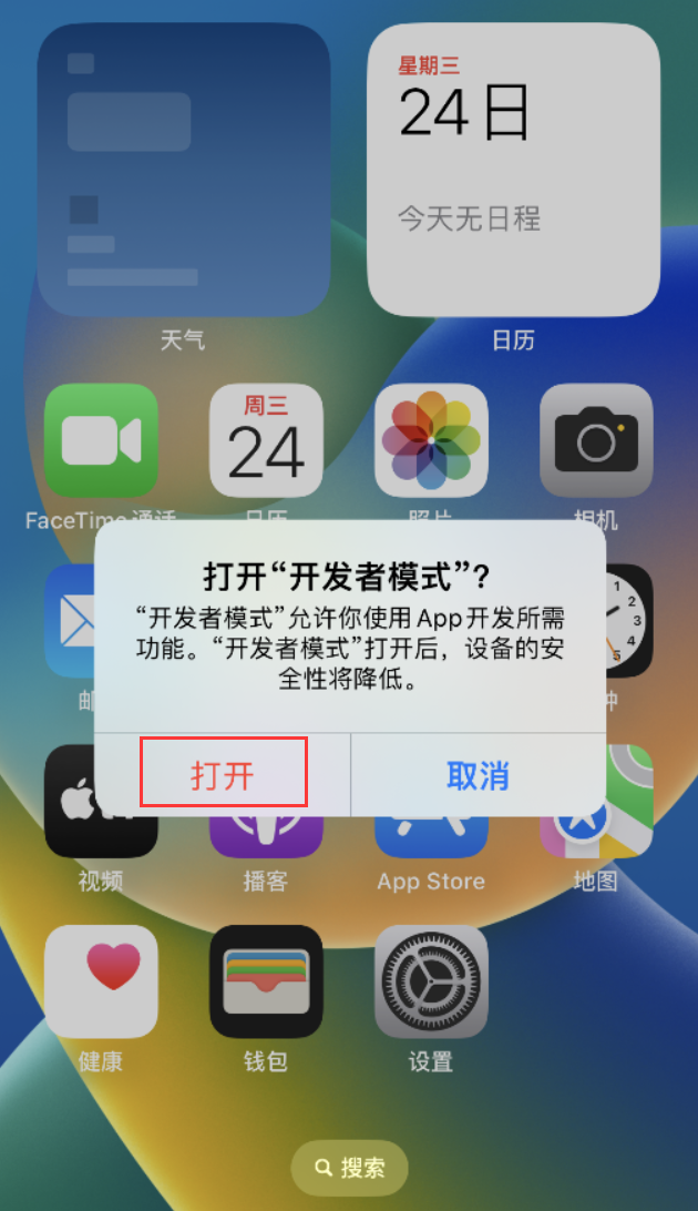 岷县苹果手机维修分享如何打开开发者模式 