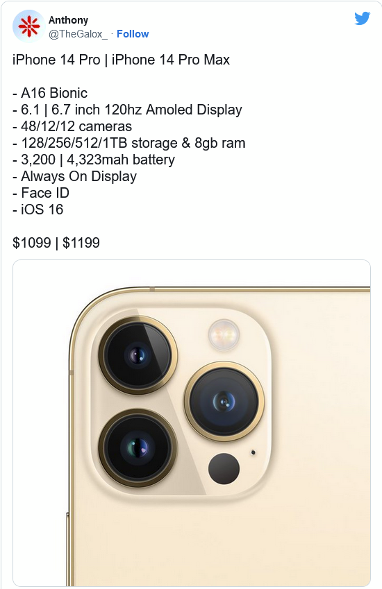 岷县苹果14维修分享iPhone 14全系涨价 