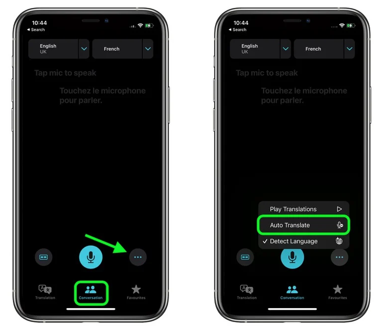岷县苹果手机维修分享iOS 15 “翻译” App 新改进 