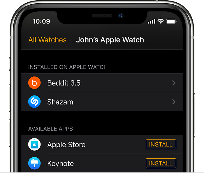 岷县苹果手机维修分享如何在 Apple Watch 上下载应用 